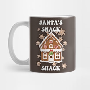 Christmas Santa's Snack Shack Funny Xmas Mug